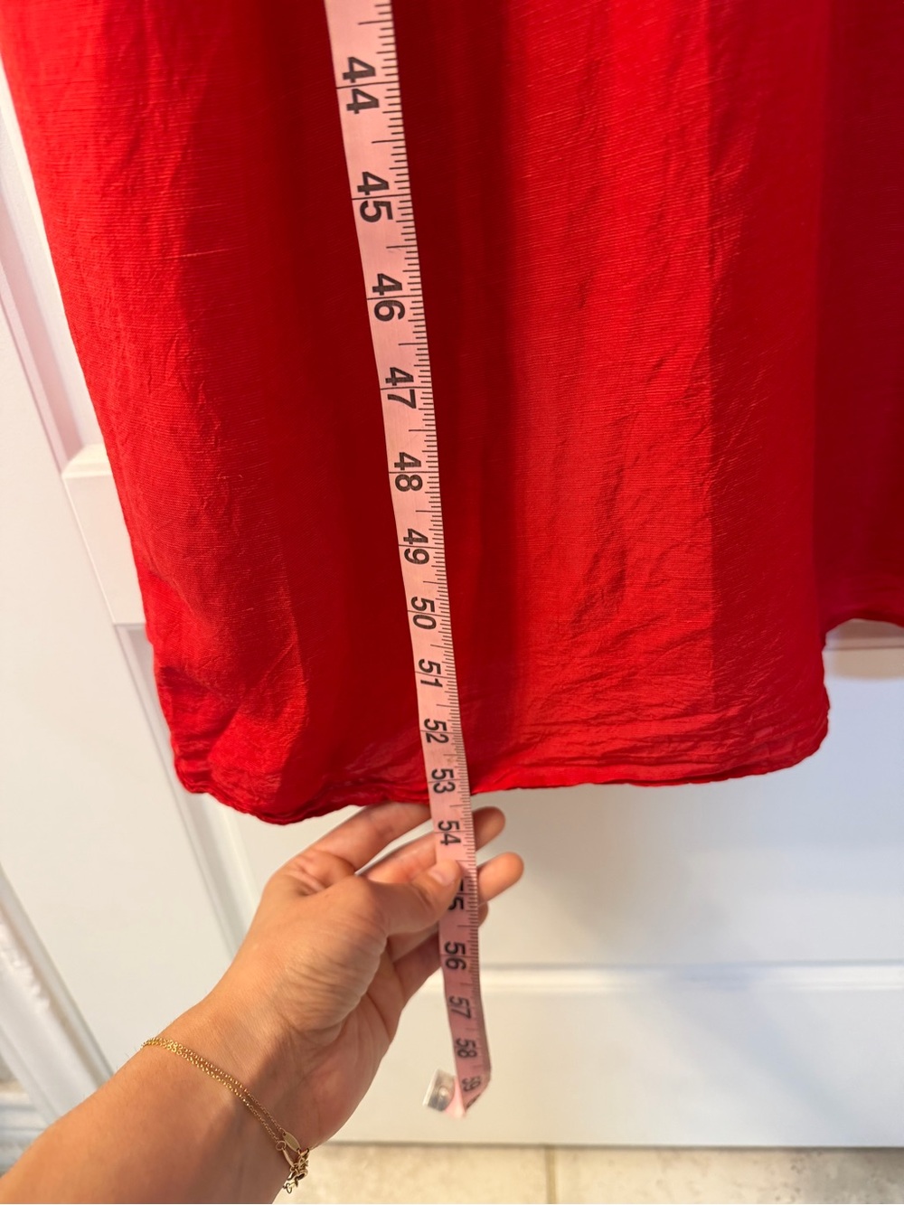 & Other Stories | Boho V Neck Midi Dress w Tier Hem and Ruffle Sleeves | Sz 8 - Picture 11 of 13